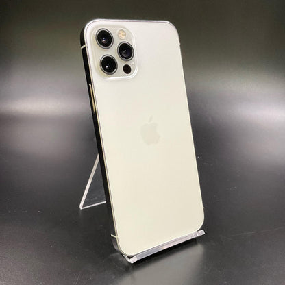 【全額返金保証】【最速発送】Apple iPhone iPhone 12 Pro 128GB シルバー docomo 白ロム 動作確認済 83%