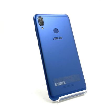 【全額返金保証】【最速発送】ASUS Zen Fone Max (M2) 32GB スペースブルー SIMフリー ASUS_X01AD 美品 動作確認済