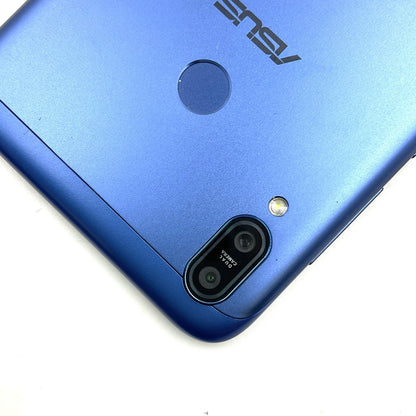 【全額返金保証】【最速発送】ASUS Zen Fone Max (M2) 32GB スペースブルー SIMフリー ASUS_X01AD 美品 動作確認済