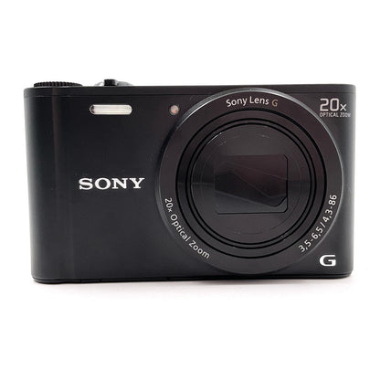 【全額返金保証】【最速発送】Sony コンパクトデジタルカメラ サイバーショット DSC-WX350 (B) [ブラック] 超美品 動作確認済
