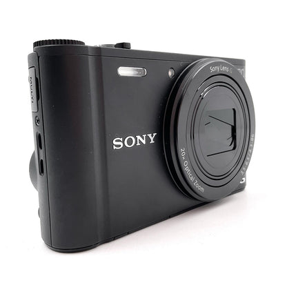 【全額返金保証】【最速発送】Sony コンパクトデジタルカメラ サイバーショット DSC-WX350 (B) [ブラック] 超美品 動作確認済