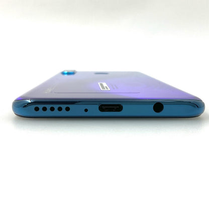 【全額返金保証】【最速発送】Huawei P 30 lite 64GB ピーコックブルー Softbank MAR-LX2J 白ロム 動作確認済
