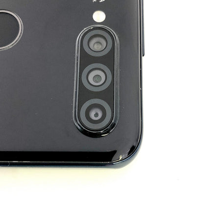 【全額返金保証】【最速発送】Huawei P 30 lite ミッドナイトブラック Softbank MAR-LX2J 白ロム 動作確認済