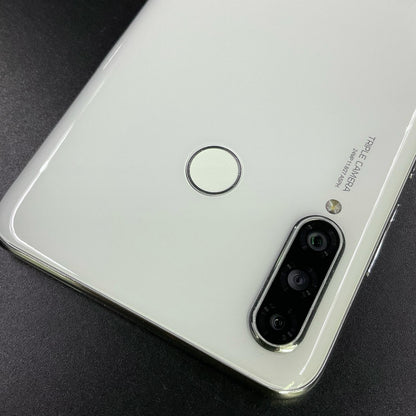 【全額返金保証】【最速発送】Huawei P 30 lite パールホワイト Softbank MAR-LX2J 白ロム 動作確認済