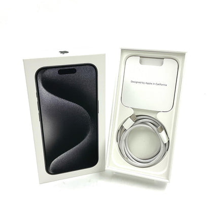 【全額返金保証】【最速発送】Apple iPhone iPhone 15 Pro 128GB ブラック SIMフリー 超美品 動作確認済 91%