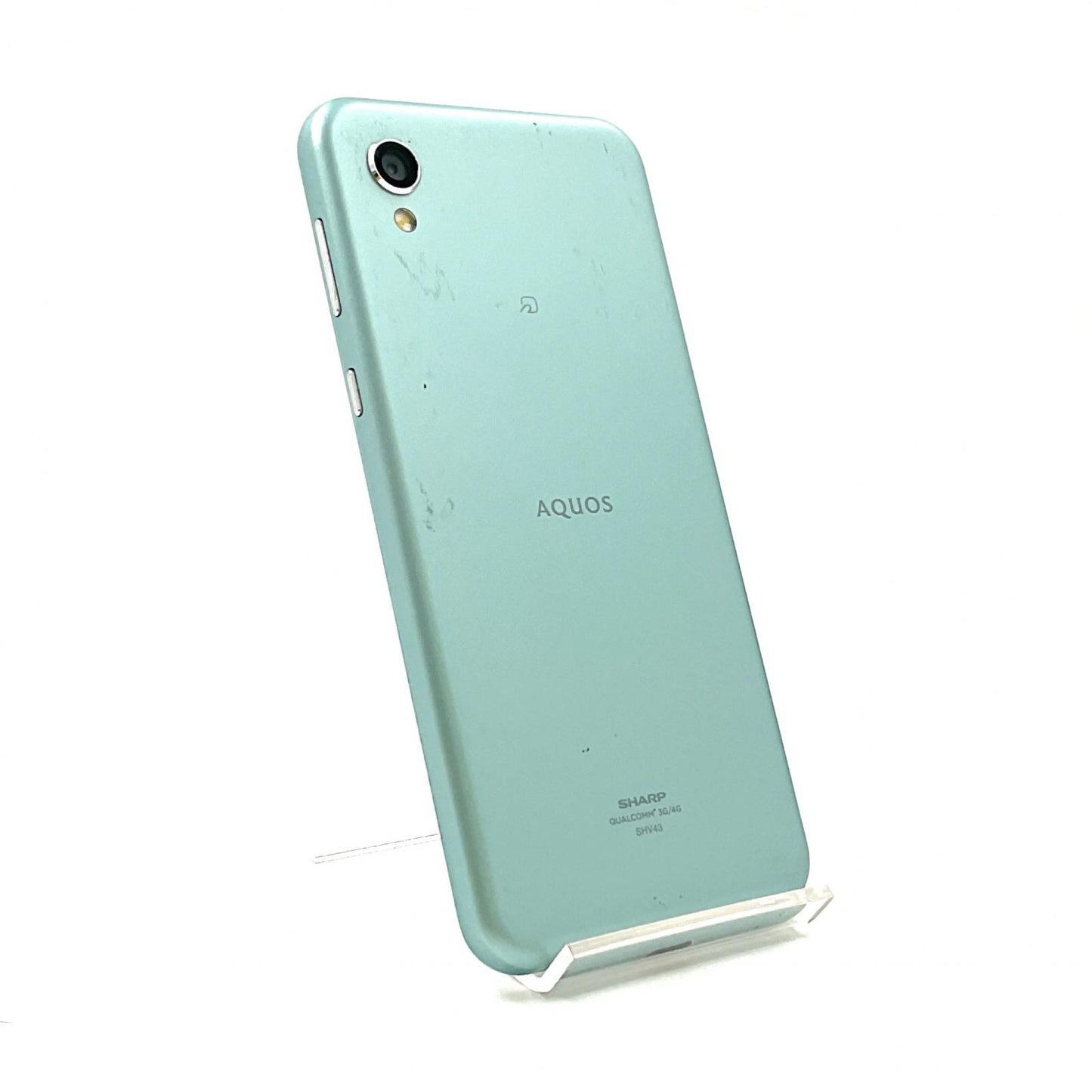 【全額返金保証】【最速発送】SHARP AQUOS sense2 32GB アイスグリーン au SHV43 白ロム 動作確認済