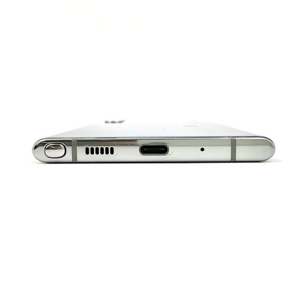 【全額返金保証】【最速発送】SAMSUNG Galaxy Note10+ 256GB オーラグロー 楽天モバイル SM-N975C 白ロム 動作確認済