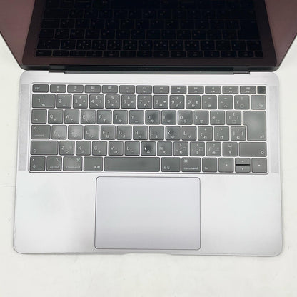 【全額返金保証】【最速発送】Apple MacBook Air 13.3インチ 2018 1.6 GHz デュアルコア　Intel Core i5 8GB SSD 256GB スペースグレイ 80.2% 動作確認済