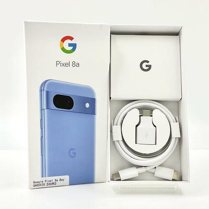 【全額返金保証】【最速発送】Google Pixel 8a 128GB Bay au G576D 白ロム 超美品 動作確認済