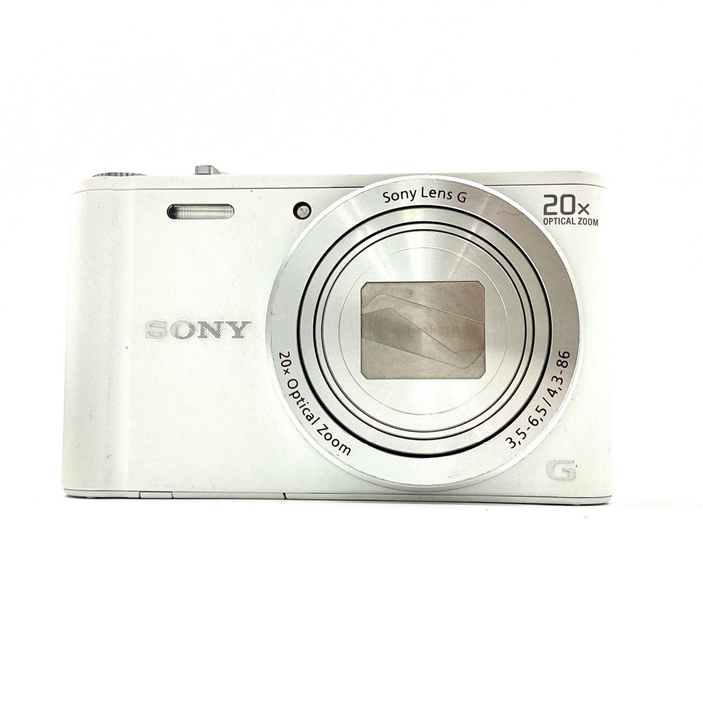 【全額返金保証】【最速発送】Sony コンパクトデジタルカメラ DSC-WX300 ホワイト 動作確認済