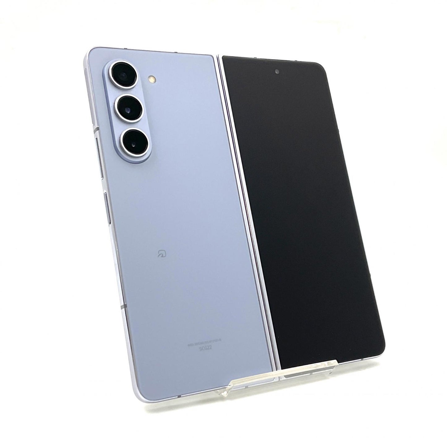 【全額返金保証】【最速発送】SAMSUNG Galaxy Z Fold5 256GB アイシーブルー au SCG22 動作確認済
