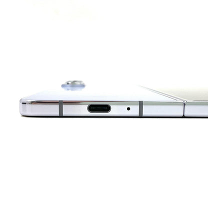 【全額返金保証】【最速発送】SAMSUNG Galaxy Z Fold5 256GB アイシーブルー au SCG22 動作確認済