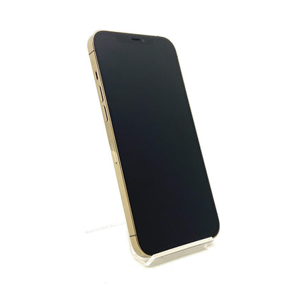 【全額返金保証】【最速発送】Apple iPhone iPhone 12 Pro Max 128GB ゴールド au 白ロム 動作確認済 82%