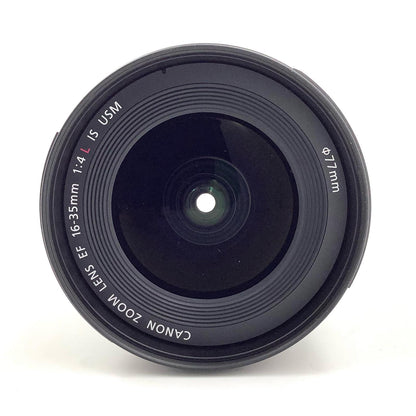 【全額返金保証】【最速発送】Canon EF16-35mm F4L IS USM 超美品 動作確認済