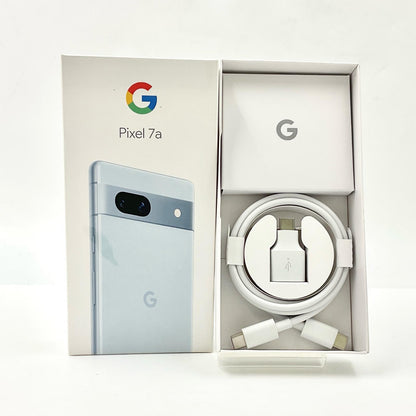 【全額返金保証】【最速発送】Google Pixel 7a 128GB Sea Softbank G82U8 白ロム 動作確認済