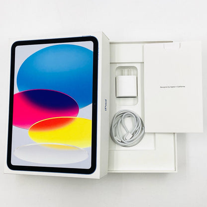 【全額返金保証】【最速発送】Apple iPad iPad 10.9インチ 第10世代 64GB ブルー Wi-Fi 美品 動作確認済