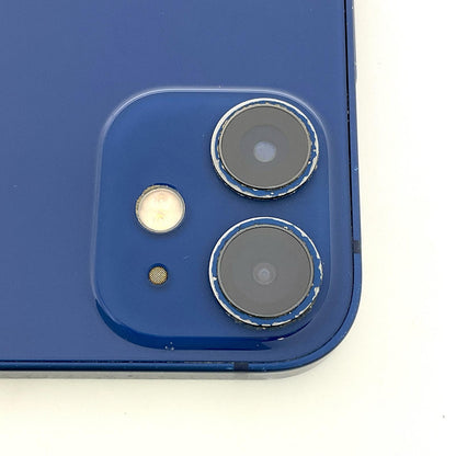 【全額返金保証】【最速発送】Apple iPhone iPhone 12 mini 128GB ブルー Softbank 白ロム 動作確認済 68%