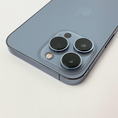 【全額返金保証】【最速発送】Apple iPhone iPhone 13 Pro 128GB シエラブルー Softbank 動作確認済 83%