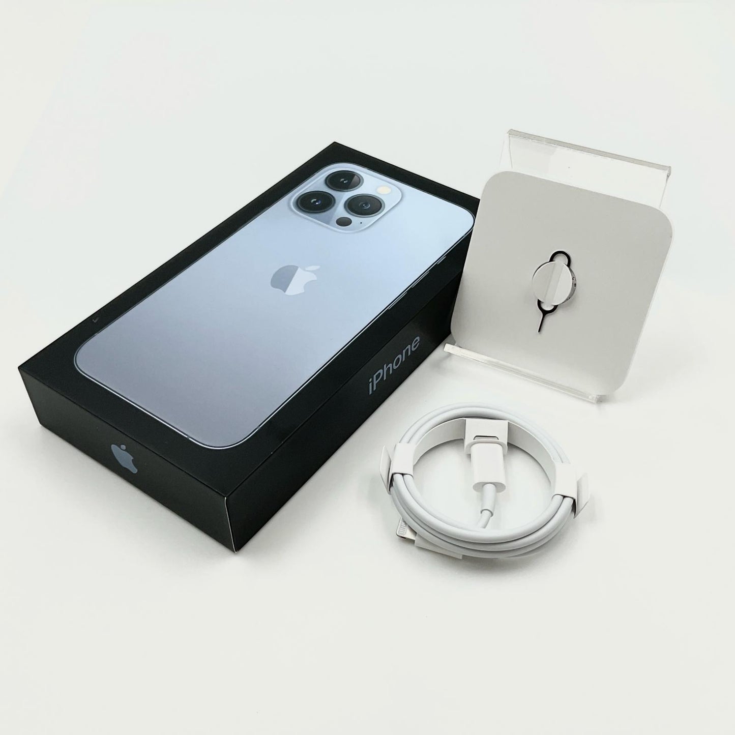 【全額返金保証】【最速発送】Apple iPhone iPhone 13 Pro 128GB シエラブルー Softbank 動作確認済 83%