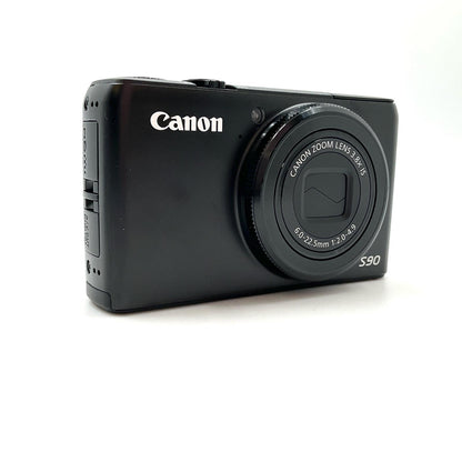 【全額返金保証】【最速発送】Canon コンパクトデジタルカメラ PowerShot S90 超美品 動作確認済