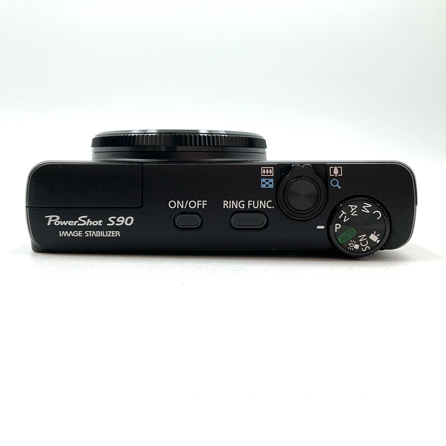 【全額返金保証】【最速発送】Canon コンパクトデジタルカメラ PowerShot S90 超美品 動作確認済