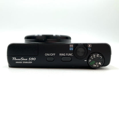 【全額返金保証】【最速発送】Canon コンパクトデジタルカメラ PowerShot S90 超美品 動作確認済