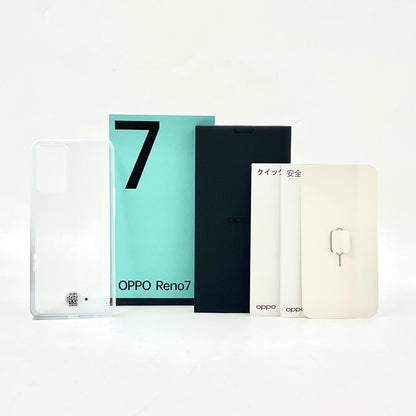 【全額返金保証】【最速発送】OPPO Reno 7A 128GB ドリームブルー SIMフリー CPH2353 動作確認済