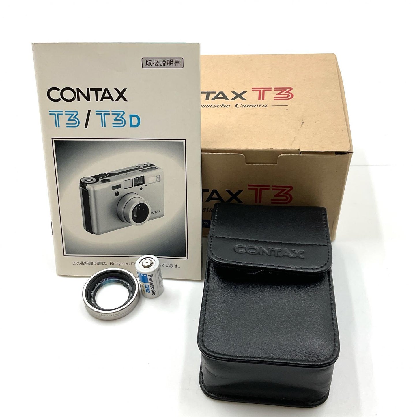 【全額返金保証】【最速発送】CONTAX T3 後期 ダブルティース 超美品 動作確認済