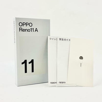 【全額返金保証】【最速発送】OPPO Reno 11A 128GB ダークグリーン SIMフリー CPH2603 動作確認済