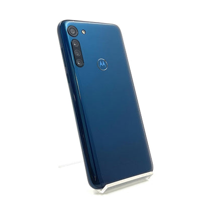 【全額返金保証】【最速発送】Motorola moto g 8POWER 64GB カリブブルー SIMフリー XT2041-3 超美品 動作確認済