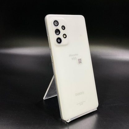 【全額返金保証】【最速発送】SAMSUNG Galaxy A52 5G 128GB オーサムホワイト docomo SC-53B 白ロム 動作確認済