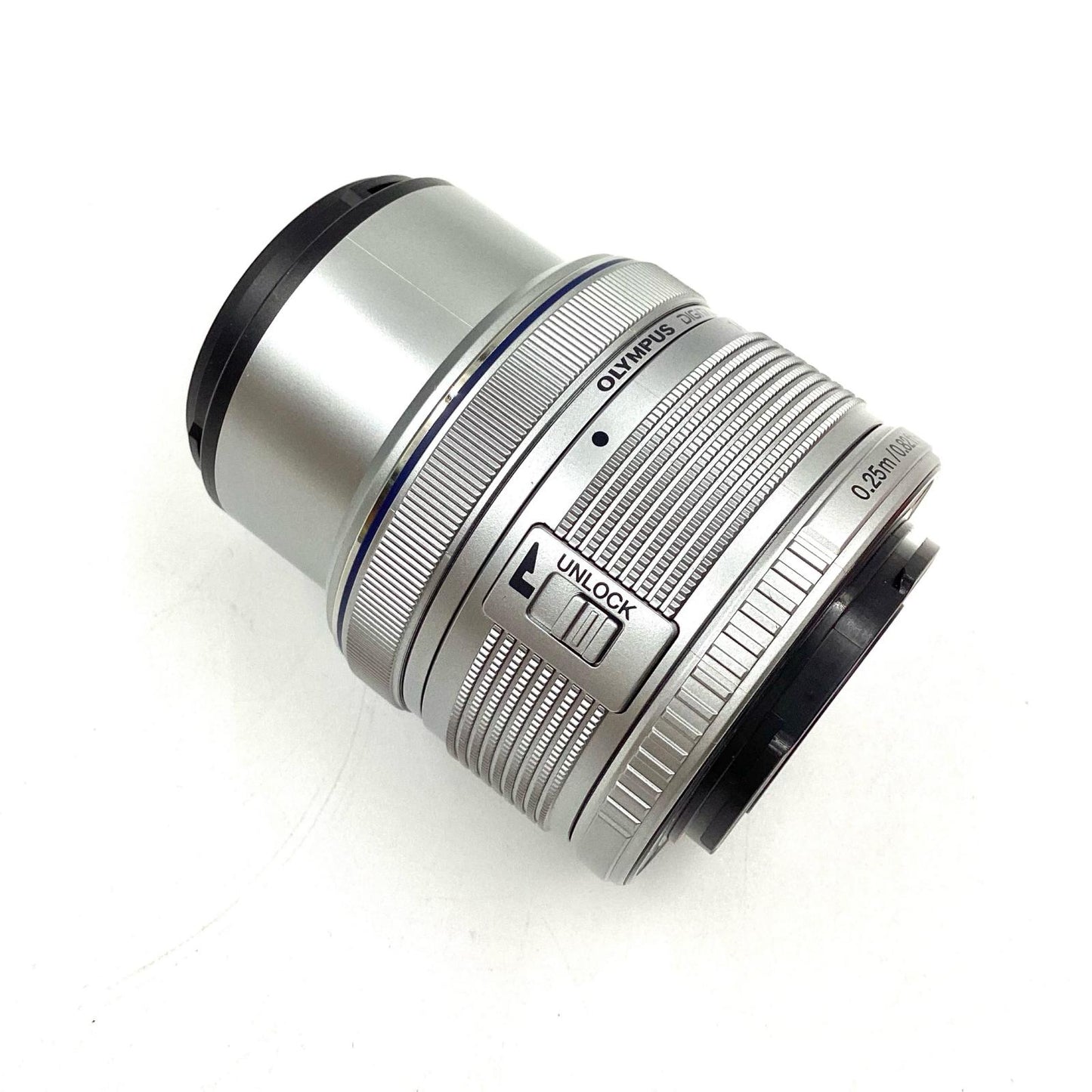 【全額返金保証】【最速発送】OLYMPUS M.ZUIKO DIGITAL 14-42mm F3.5-5.6 II R [シルバー] 動作確認済