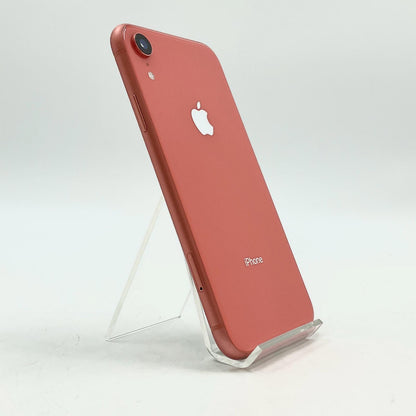 【最速発送】Apple iPhone iPhone XR 64GB コーラル docomo 白ロム【難有】 82%