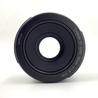 【全額返金保証】【最速発送】Canon EF50mm F1.8 STM 美品 動作確認済