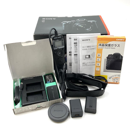 【全額返金保証】【最速発送】Sony デジタル一眼 α7 II ILCE-7M2 ボディ ブラック 動作確認済