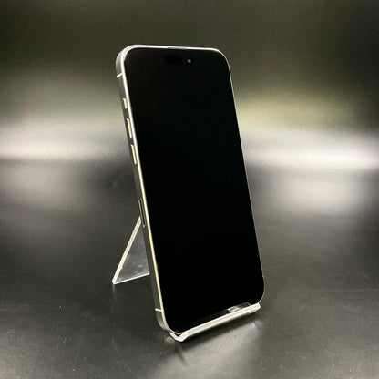 【全額返金保証】【最速発送】Apple iPhone iPhone Pro Max 15 Pro Max 256GB ホワイト Softbank 美品 動作確認済 85%