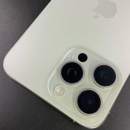 【全額返金保証】【最速発送】Apple iPhone iPhone Pro Max 15 Pro Max 256GB ホワイト Softbank 美品 動作確認済 85%