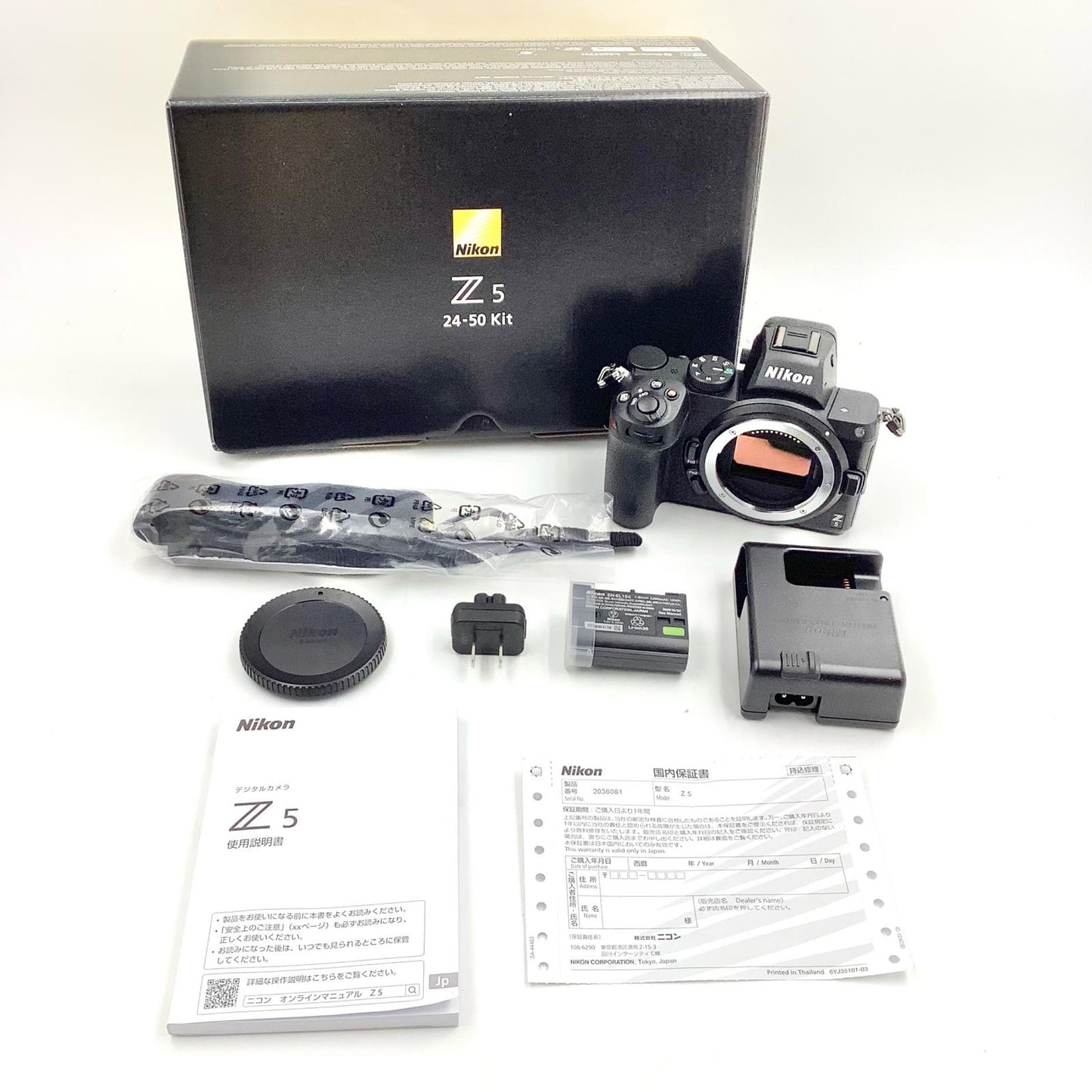 【全額返金保証】【最速発送】Nikon デジタル一眼 Z 5 ブラック 超美品 動作確認済