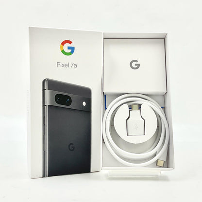 【全額返金保証】【最速発送】Google Pixel 7a 128GB Charcoal SIMフリー G82U8 動作確認済