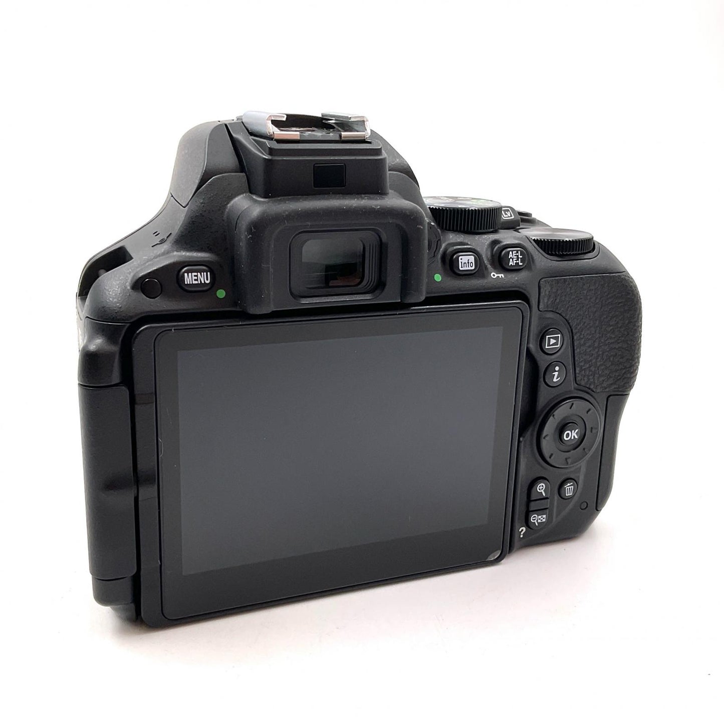 【全額返金保証】【最速発送】Nikon デジタル一眼 D5500 ダブルズームキット ブラック 美品 動作確認済
