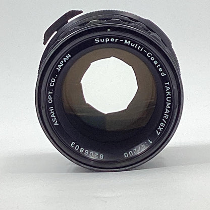【最速発送】PENTAX Super-Multi-Coated TAKUMAR/6×7 200mm F4【難有】