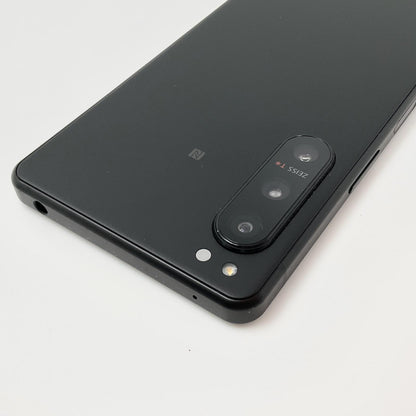【全額返金保証】【最速発送】Sony Xperia 5 IV  256GB ブラック SIMフリー XQ-CQ44 美品 動作確認済