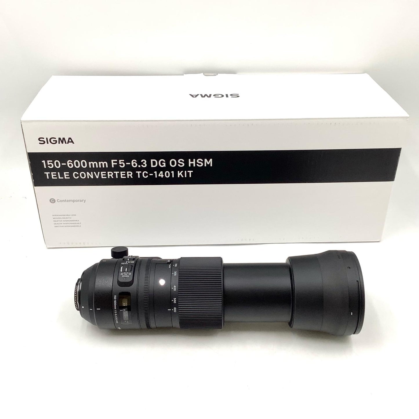 【全額返金保証】【最速発送】SIGMA 150-600mm F5-6.3 DG OS HSM Contemporary テレコンバーターキット [ニコン用] 超美品 動作確認済