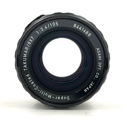 【最速発送】PENTAX Super-Multi-Coated TAKUMAR/6×7 105mm F2.4【難有】