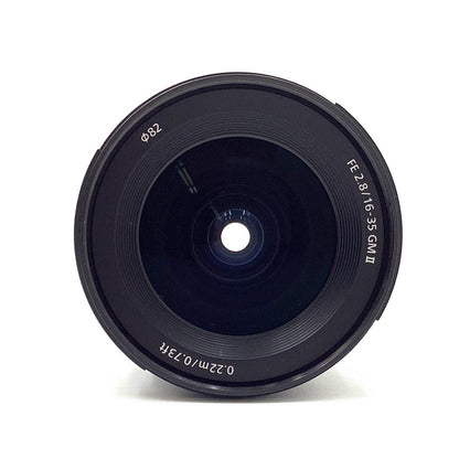 【全額返金保証】【最速発送】Sony FE 16-35mm F2.8 GM II SEL1635GM2 美品 動作確認済