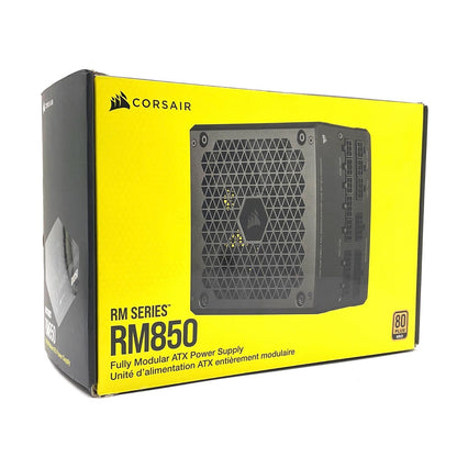 【全額返金保証】【最速発送】コルセア 電源ユニット ATX 850W 80PLUS認証電源ユニット RM850 2021 CP-9020235-JP 動作確認済