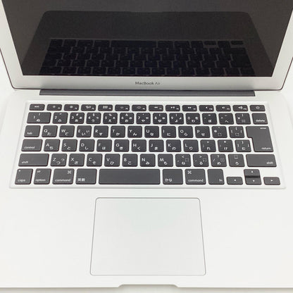 【全額返金保証】【最速発送】Apple MacBook Air 13.3インチ 2017 1.8 GHz デュアルコア Intel Core i5 8GB SSD 128GB シルバー 90.2% 美品 動作確認済