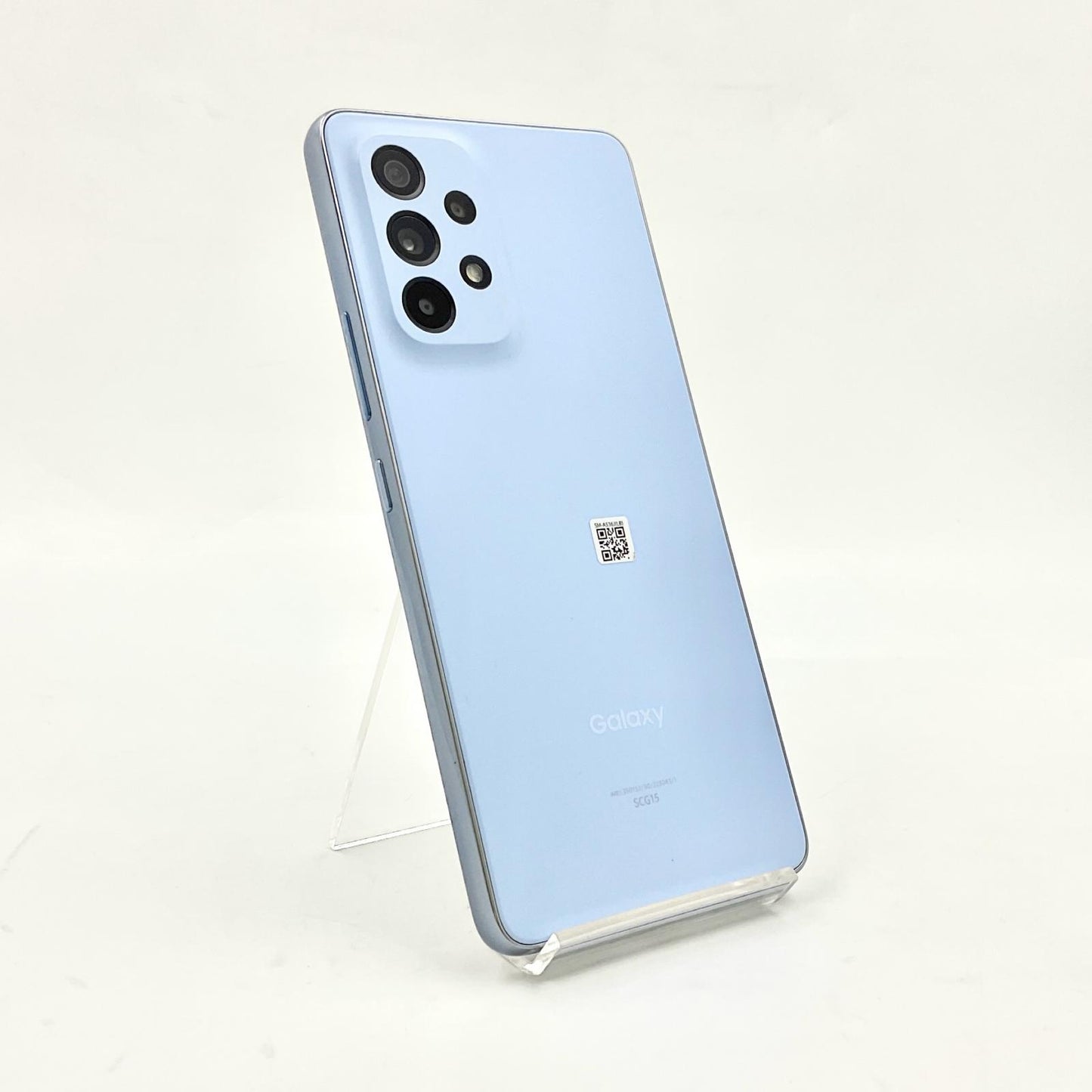 【全額返金保証】【最速発送】SAMSUNG Galaxy A53 5G 128GB オーサムブルー SIMフリー SCG15 動作確認済