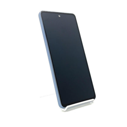 【全額返金保証】【最速発送】SAMSUNG Galaxy A53 5G 128GB オーサムブルー SIMフリー SCG15 動作確認済
