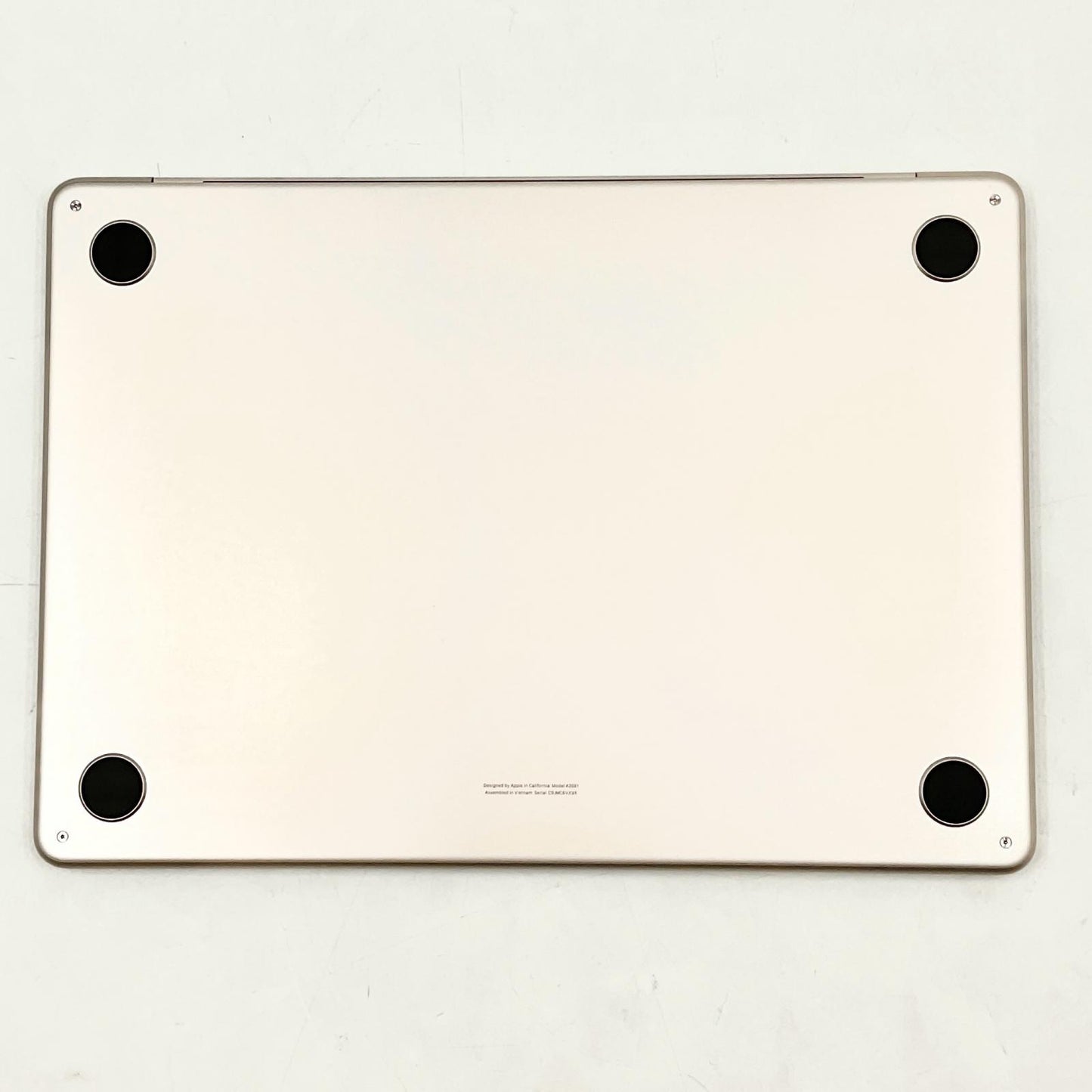 【全額返金保証】【最速発送】Apple MacBook Air 13.6インチ 2022 Apple M2 8GB SSD 256GB スターライト 100% 超美品 動作確認済